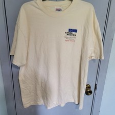Hanes Beefy T Baker Hughes Graphic T Shirt Sz Xl Beige S2k 2000 Vintage Usa