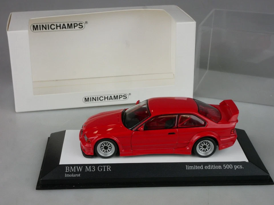 Minichamps 1/43 BMW M3 GTR E36 1993 Imolarot Ltd 500 943023383 in Box 132857