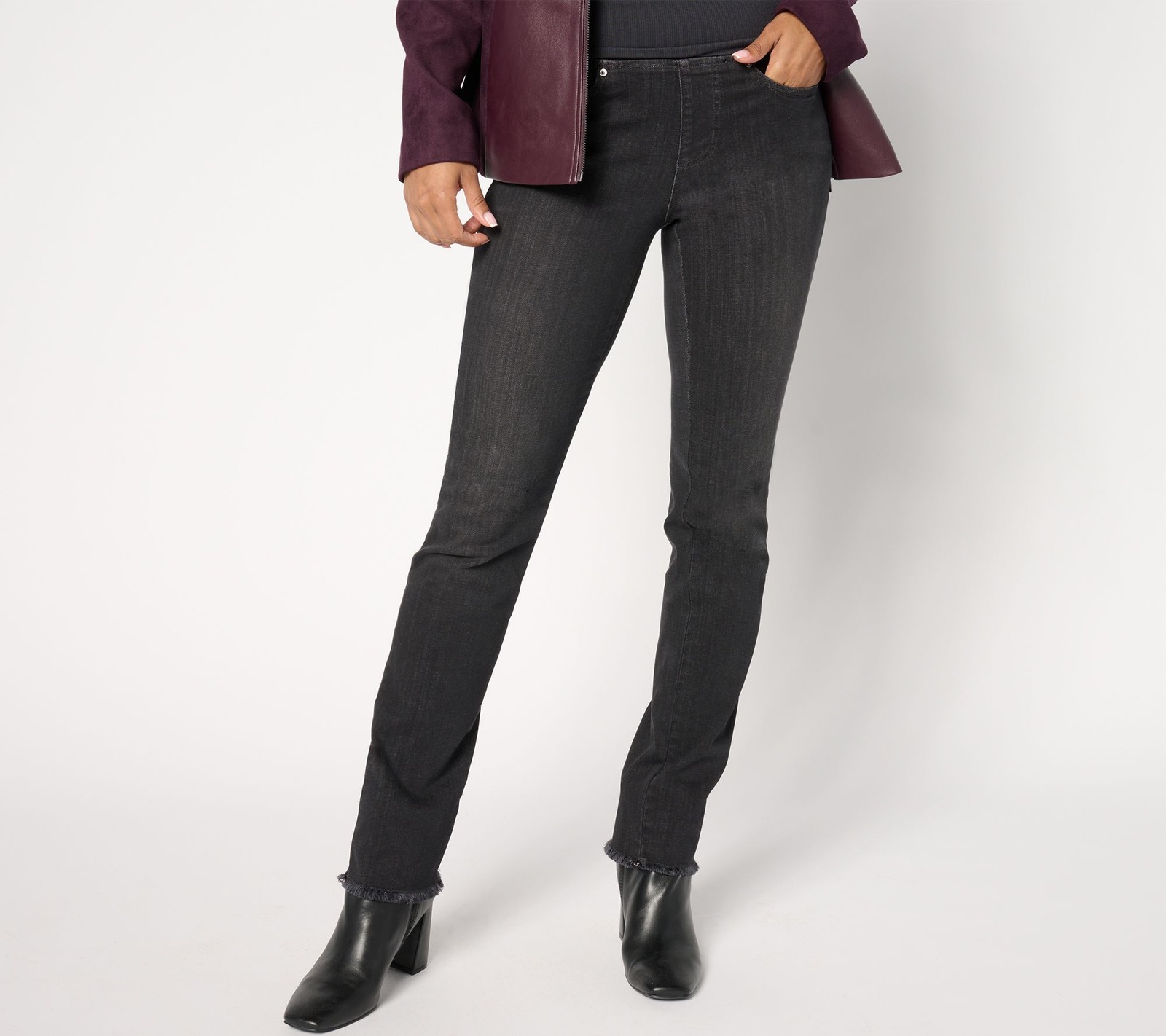 Belle by Kim Gravel Women's Plus Sz Pants 20 Reg Primabelle Black A555520