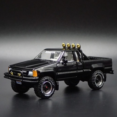 #ad 1985 85 TOYOTA SR5 PICKUP TRUCK BACK TO THE FUTURE 1 64 SCALE DIECAST MODEL CAR $11.99