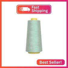 Threadart Serger Thread - Polyester Sewing - 2750 Yard Cone 40/2 - Sea Foam