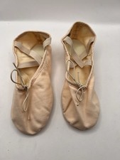 Capezio Light Pink Split Sole Ballet Shoes Women's Size 4 Dance Slippers