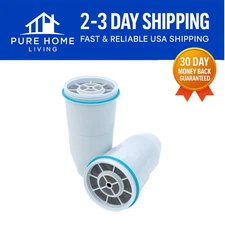 Zerowater 2-Pack Replacement Filters for Pitchers -  5-Stage Filtration