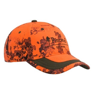 Pinewood 8994 Camou Kids Cap Jagdcap Kappe Kinder Strata Blaze/Mossgreen (990)