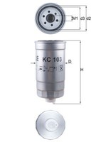 Kraftstofffilter Knecht KC 103 FÜR Alfa Romeo Passend FÜR Fiat Lancia