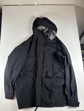 US Navy Cold Weather Parka Black Goretex medium regular Hooded Military jacket
