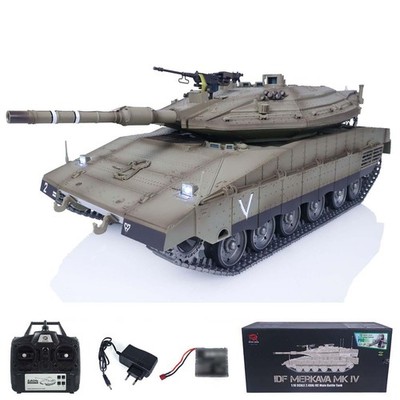 Heng Long 1/16 RC Tank IDF Merkava MK IV Metal Chassis Laser IR Battle