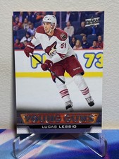 2013-14 Upper Deck Series 1 Hockey LUCAS LESSIO #239 YOUNG GUNS ROOKIE
