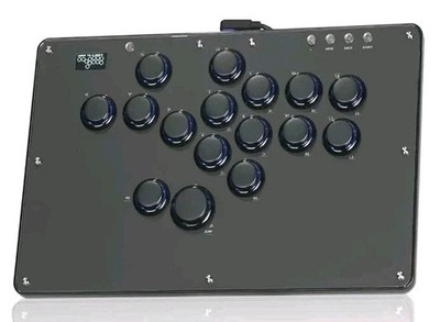 COSMOX Haute42 Arcade Stick U16 All-Button Gamerfinger with Custom RGB & Turbo