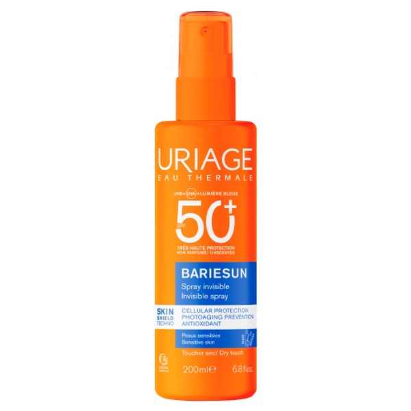 Uriage BariéSun Unsichtbares Spray Sehr Hoher Schutz SPF50+ 200 Ml Ist Ein Unsic-image