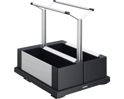 tragbarer Caddy Blanco Storage Caddy 40 schwarz 527668