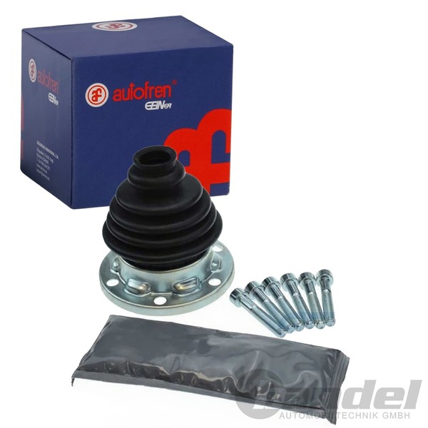 Autofren Achsmanschette Satz Getriebeseitig Passend FüR Audi 80 A3 A4 A6 Seat CO-image