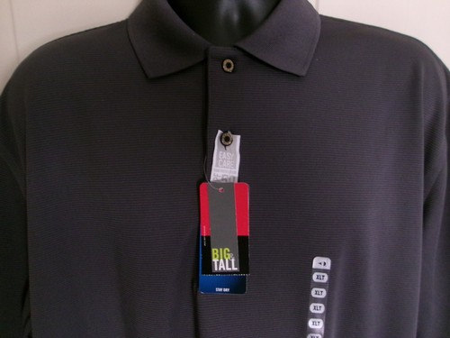NWT Mens Grand Slam Performance S/S Polo Golf Shirt Size XLT