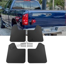 For Dodge Ram 1500 2500 3500 Front Rear Mud Flaps Splash Guard Mudguard Black For Dodge Ram 1500 2500 3500 Front Rear Mud Flaps Splash Guard Mudguard Black