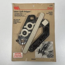 Salem Quik Stripper Fabric Cutter ~ Ideal for Quilting Braided Rugs Crafts NEW