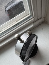 DrumDial Edge Gage Analog Drum Tuner Black Silver Metal Plastic