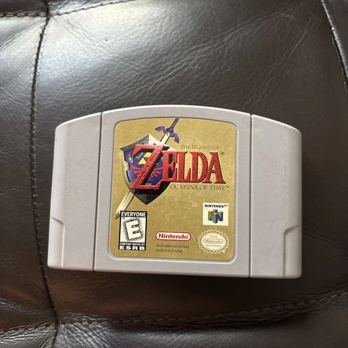 Zelda Ocarina of Time N64 Authentic, Tested - Nintendo 64