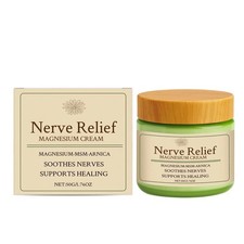 1-5X Nerve Relief Magnesium Cream, with MSM  Arnica Non-Greasy