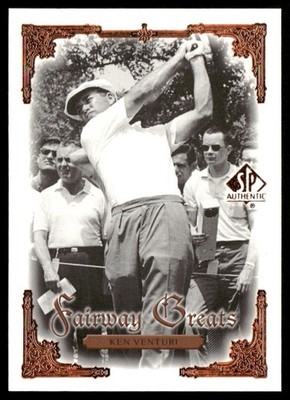Ken Venturi 2001 SP Authentic #100