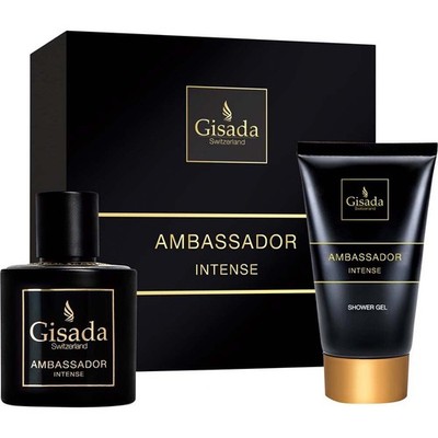 Gisada Ambassador Intense Geschenkset   EdP 50 ml + Shower Gel 100 ml