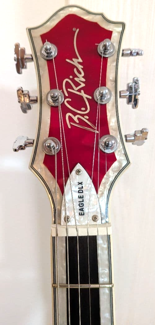 B.C. Rich Eagle DLX エレキギター レッド B.C.Rich Guitar Eagle DLX Deluxe See Thru Red Thru-Neck | eBay