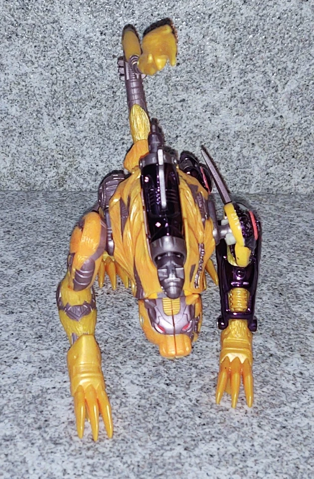 Figura Completa De Colección Transformers Beast Wars Transmetals 2 Cheetor  Foto 4 de 4