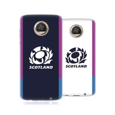 OFFICIAL SCOTLAND RUGBY CREST KIT 2021/22 SOFT GEL CASE FOR MOTOROLA PHONES