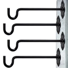 10 Inch 2 Pack Plant Hangers Outdoor Or Indoor Shepherds Plant Hooks Plant Wall 