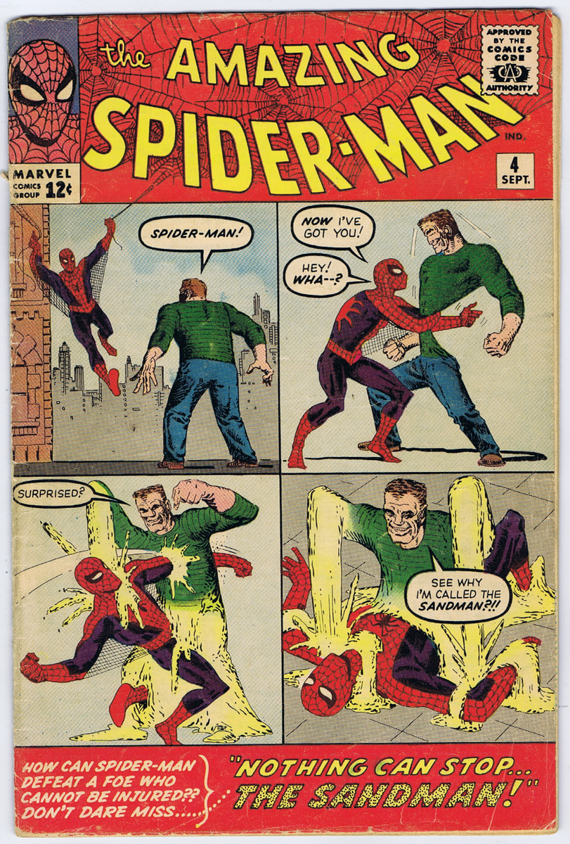 Amazing Spider-Man #4 Marvel 1963 '' Nothing can Stop the