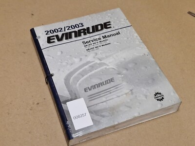 Evinrude SN ST 60° 90° Service Werkstatt Reparatur Handbuch 2002 2003 5005259 Original