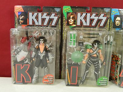 KISS Action Figures Set Of 4 ~ KISS Letters ~ McFarlane | eBay
