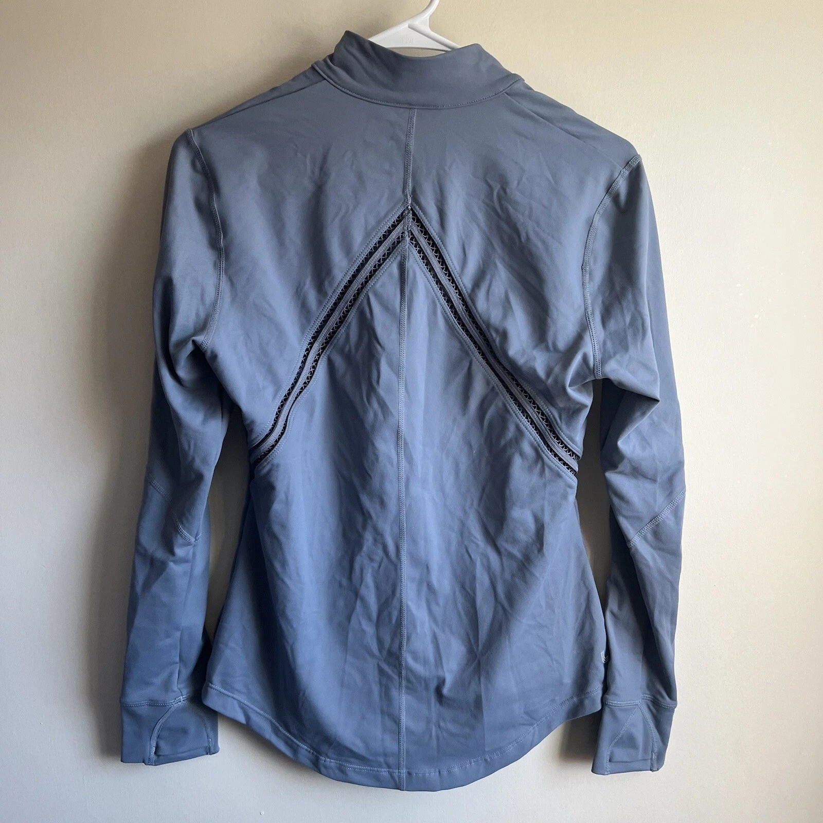 lole thumbhole zipper active athletic jacket