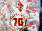 1998- Mark McGwire Plaque  12"x15" Photo Limited Ed.  HR #70 Plus Cards # 1 — photo 3