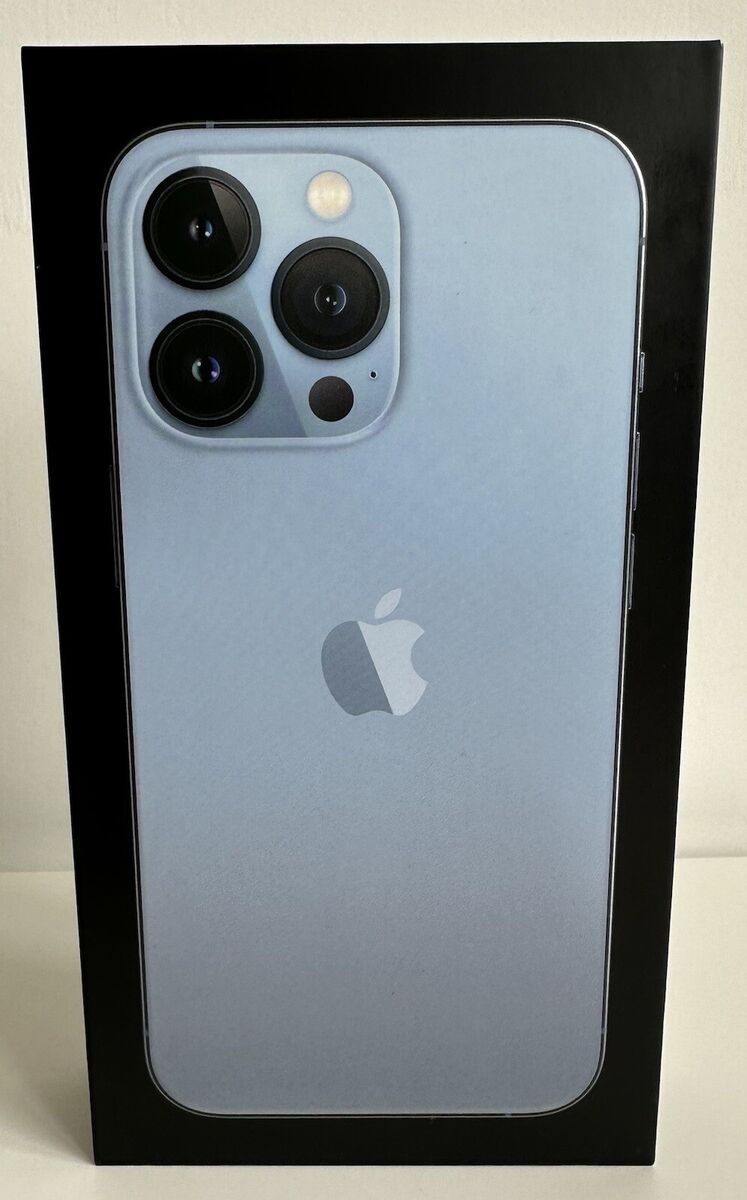 APPLE iPHONE 13 PRO Baby Blue 256GB * EMPTY BOX ONLY * | eBay APPLE iPHONE 13 PRO Baby Blue 256GB * EMPTY BOX ONLY * | eBay