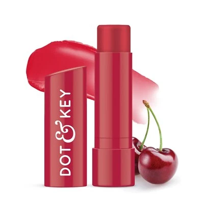 DOT AND KEY Dot & Key Barrier Repair Hydrating Lip Balm SPF 50 | Cherry Crimson | Repairs Da