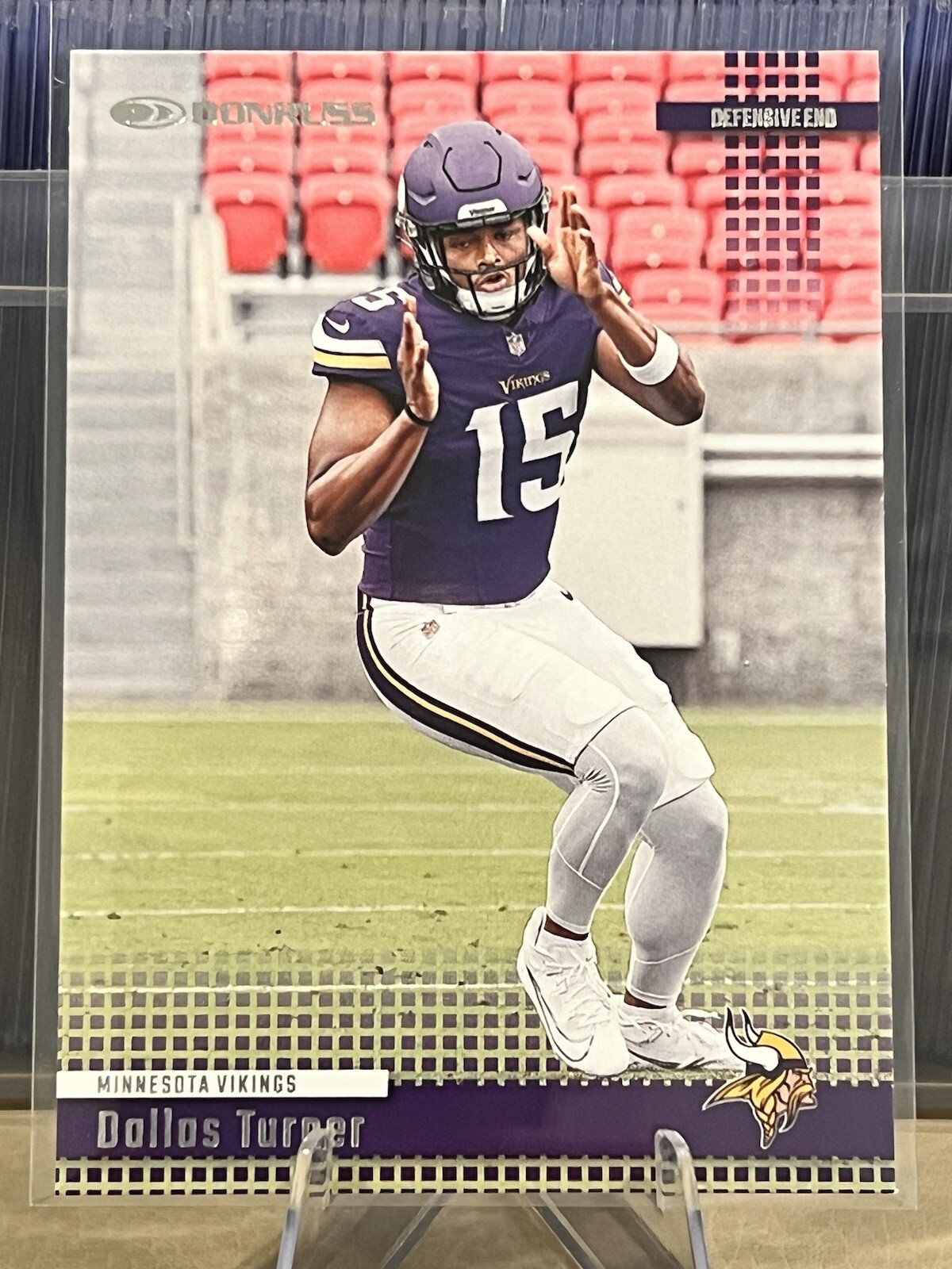 DALLAS TURNER 2024 Panini Donruss #30 Retro 2004 (RC) Vikings