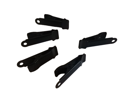 5x Mutilfunction Metal Mini Clamps Mini Spring Clamp Alligator Clips Black - Picture 4 of 6