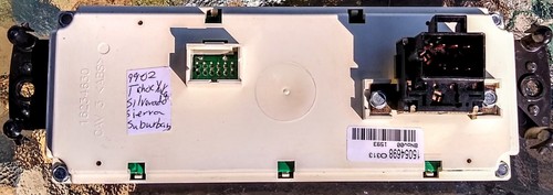 99-02 Chevy Silverado Tahoe Sierra Yukon AC Heater Temperature Climate Control - Picture 2 of 10