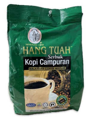 Hang Tuah Coffee Liberica Beans Malaysian Mixture 200g Kopi