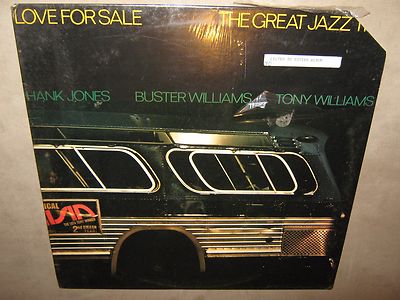 HANK JONES Tony Buster Williams GREAT JAZZ TRIO Love for Sale