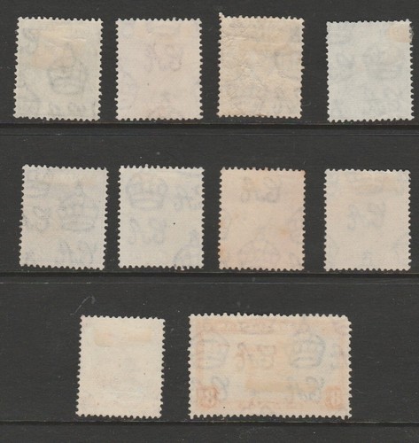 Bahamas used 1938-52 GVI collection to 10d - Picture 2 of 2