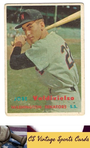 1957 Topps #246 Jose Valdivielso - Bild 1 von 2