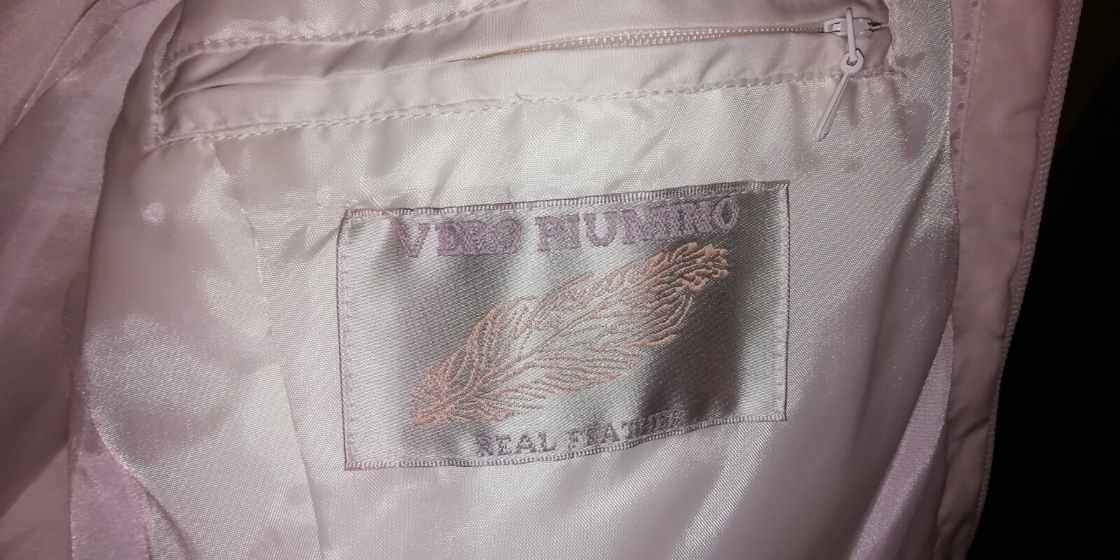 FILA Piumino giacca col. avorio con collo pelliccia