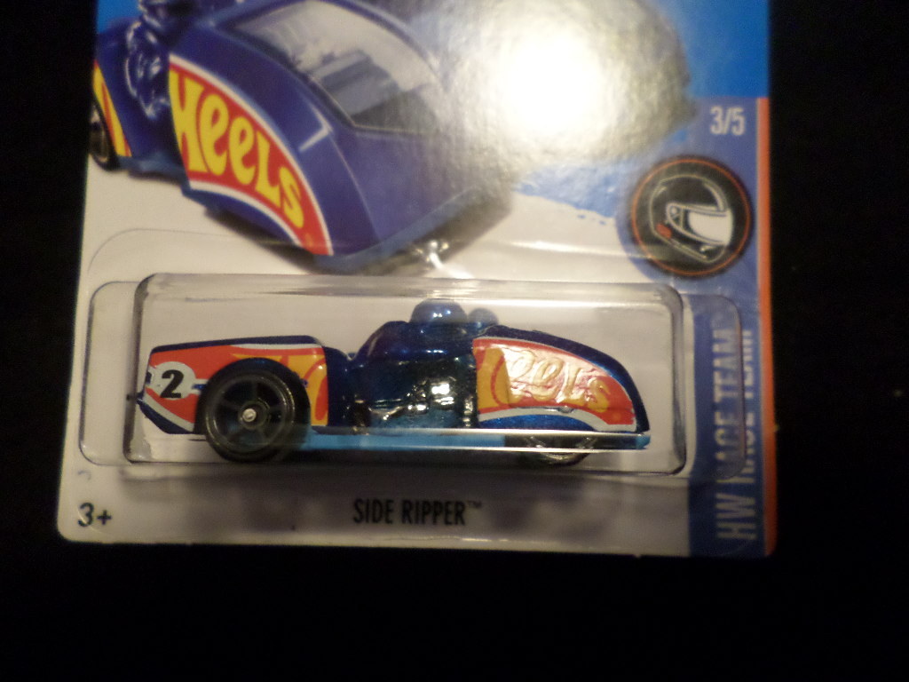 HW HOT WHEELS 2017 HW RACE TEAM #3/5 SIDE RIPPER BLUE HOTWHEELS VHTF