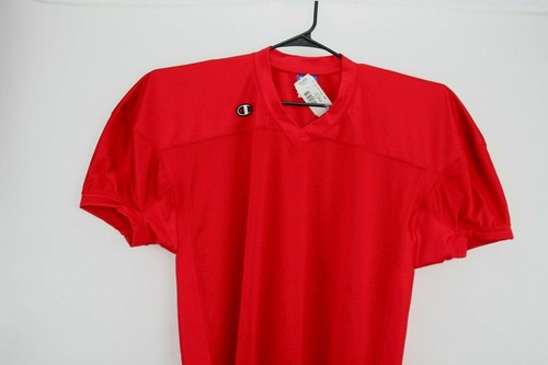 Champion Authentic Game Practice Football Jersey Men's XXL Scarlet Red - Picture 4 of 7