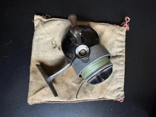 Vintage Airex Lionel Bache Brown Spinster Spinning Reel Fishing Reel