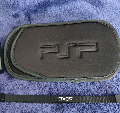 Sony PSP 1000 Accessory Kit Battery Charger Cable Case Wrist Strap 64GB Card - Picture 7 of 7