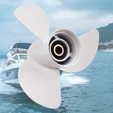 13 1/4 x 17 Aluminum Propeller for Yamaha 50 60 70 75 80HP RH 6E5-45945-01-00
