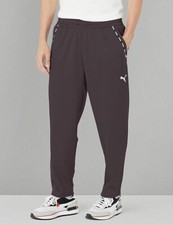 Authentic PUMA Fit Tapered POWERFLEECE Joggers Black Casual Athletic Pants NEW