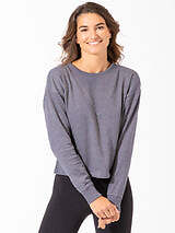 Threads 4 Thought GRAPHITE Women's Darby Panel Pullover M